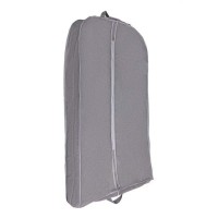 Чехол для одежды с ручками 120х60 объемный (серый)