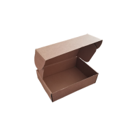 Самосборная картонная коробка с крышкой 372x265x125 Т-24